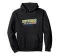 Scottsdale City Skyline Arizona Travel Hoodie - Custom Art Print Unisex - T-Shirt, Sweatshirt, Hoodie