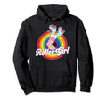 Roller Skater Skating 70S 80S Skates Hoodie - Custom Art Print Men Women - T-Shirt, Sweatshirt, Hoodie