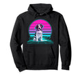 Sunset Kooikerhondje Hoodie - Custom Art Print for Adults - T-Shirt, Sweatshirt, Hoodie