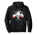 Old Skull Garage Car Show Hoodie - Aesthetic Graphic for Adults - T-Shirt, Sweatshirt, Hoodie