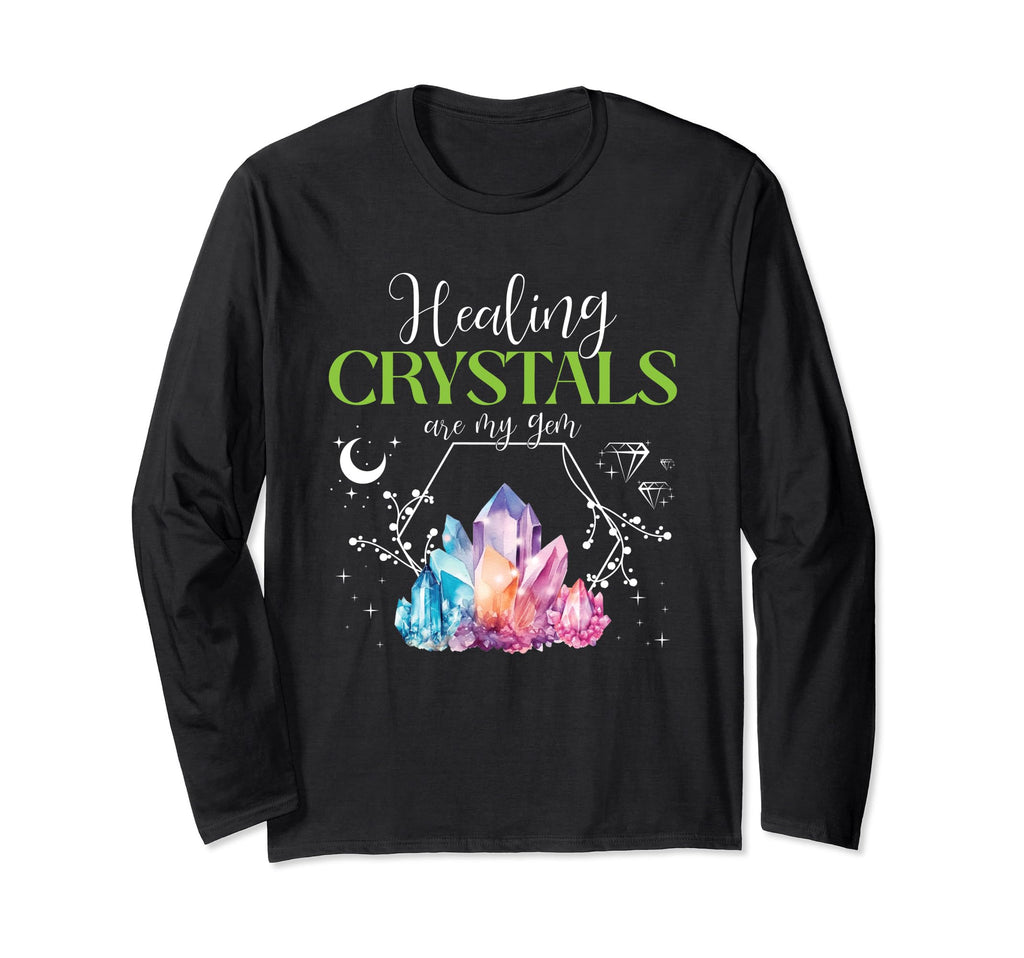 Funny Gemstone Chakra Healer T-Shirt - Aesthetic Graphic Men Women - T-Shirt, Sweatshirt, Hoodie