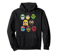 Halloween Masks 70S Costume Hoodie - Unique Graphic Men Women - T-Shirt, Sweatshirt, Hoodie