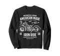 American Motorcycle Sweatshirt - Trendy Graphic for Adults - T-Shirt, Sweatshirt, Hoodie