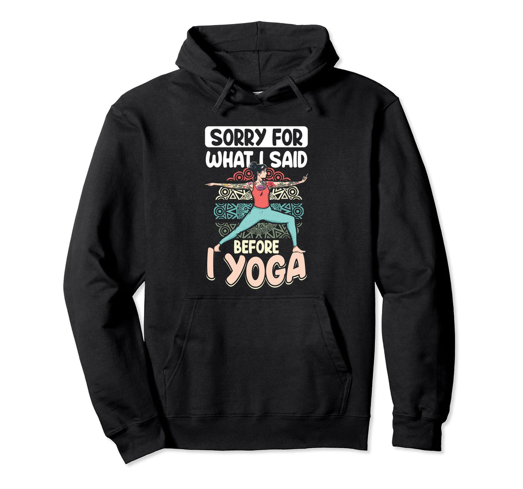 Yoga Zen Meditation Spiritual Hoodie - Fun Novelty Design for Adults - T-Shirt, Sweatshirt, Hoodie