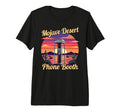 Mojave Desert Phone Booth 80S T-Shirt - Fun Novelty Design for Adults - T-Shirt, Sweatshirt, Hoodie