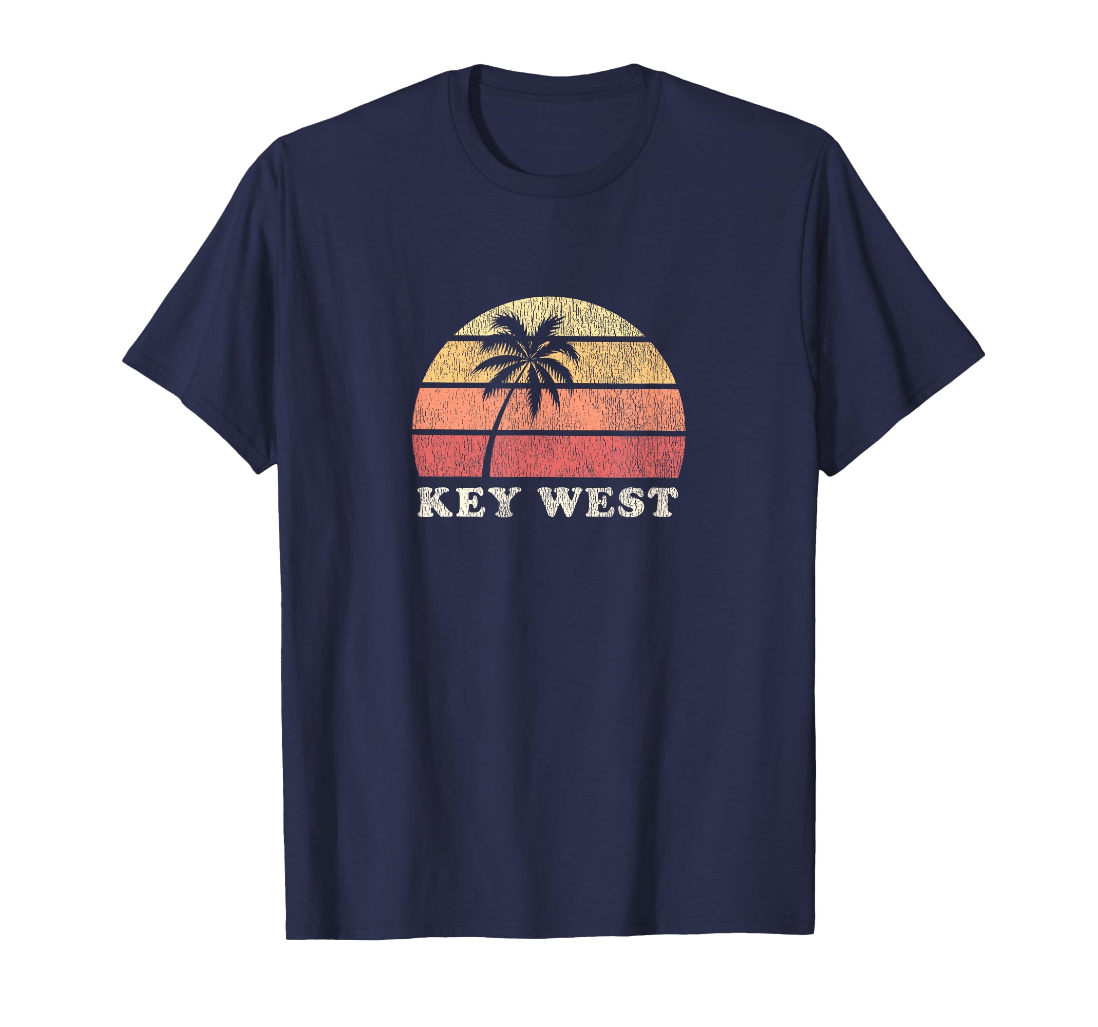 Key West Fl 70S Throwback T-Shirt - Aesthetic Graphic for Adults - T-Shirt, Sweatshirt, Hoodie