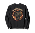 Devil Herself Occult Dark Feminine Sweatshirt - Graphic Print Unisex - T-Shirt, Sweatshirt, Hoodie