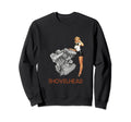 Hd Motorcycle Vtwin Shovelhead Sweatshirt - Graphic Print for Adults - T-Shirt, Sweatshirt, Hoodie