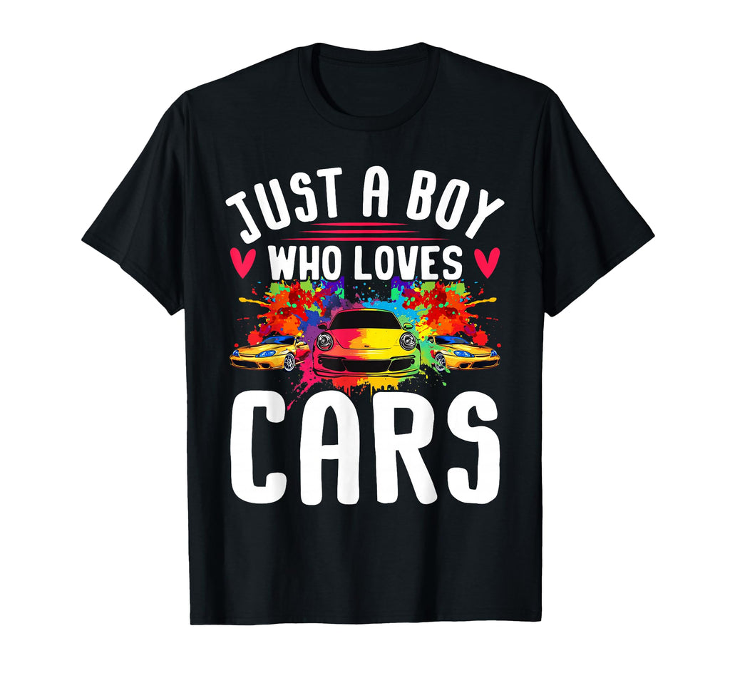 Just Who Loves Cars Sleek Sports Car T-Shirt - Novelty Apparel for Adults - T-Shirt, Sweatshirt, Hoodie