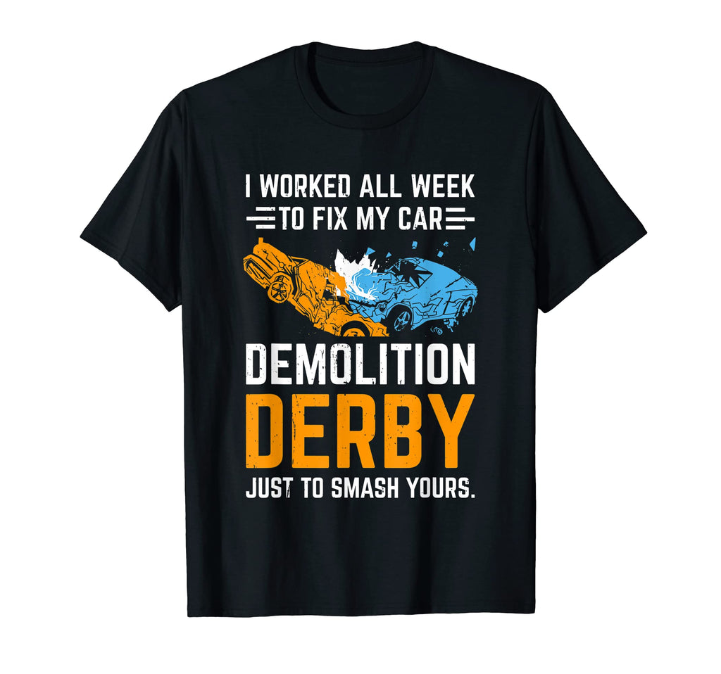 Demolition Derby Competition Derby T-Shirt - Trendy Graphic for Adults - T-Shirt, Sweatshirt, Hoodie