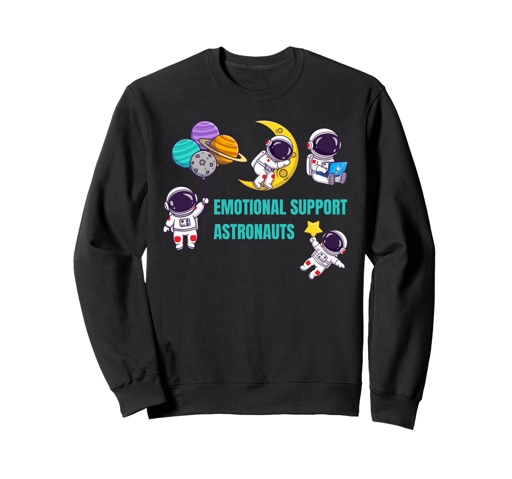 Funny Colorful Emotional Support Sweatshirt - Unique Graphic Men Women - T-Shirt, Sweatshirt, Hoodie