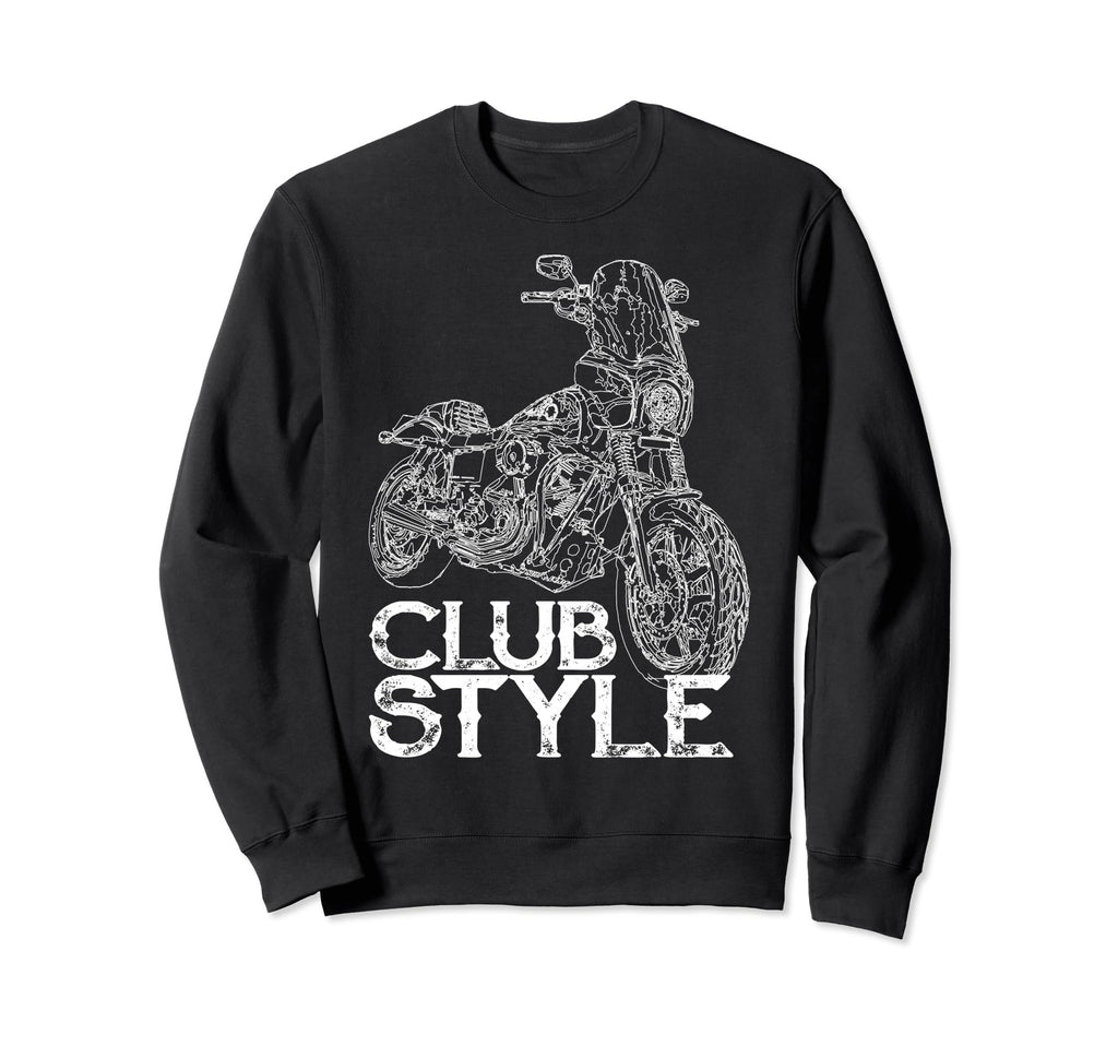 Motorcycle Lover Club Motorcycle Rider Sweatshirt - Graphic Print Unisex - T-Shirt, Sweatshirt, Hoodie