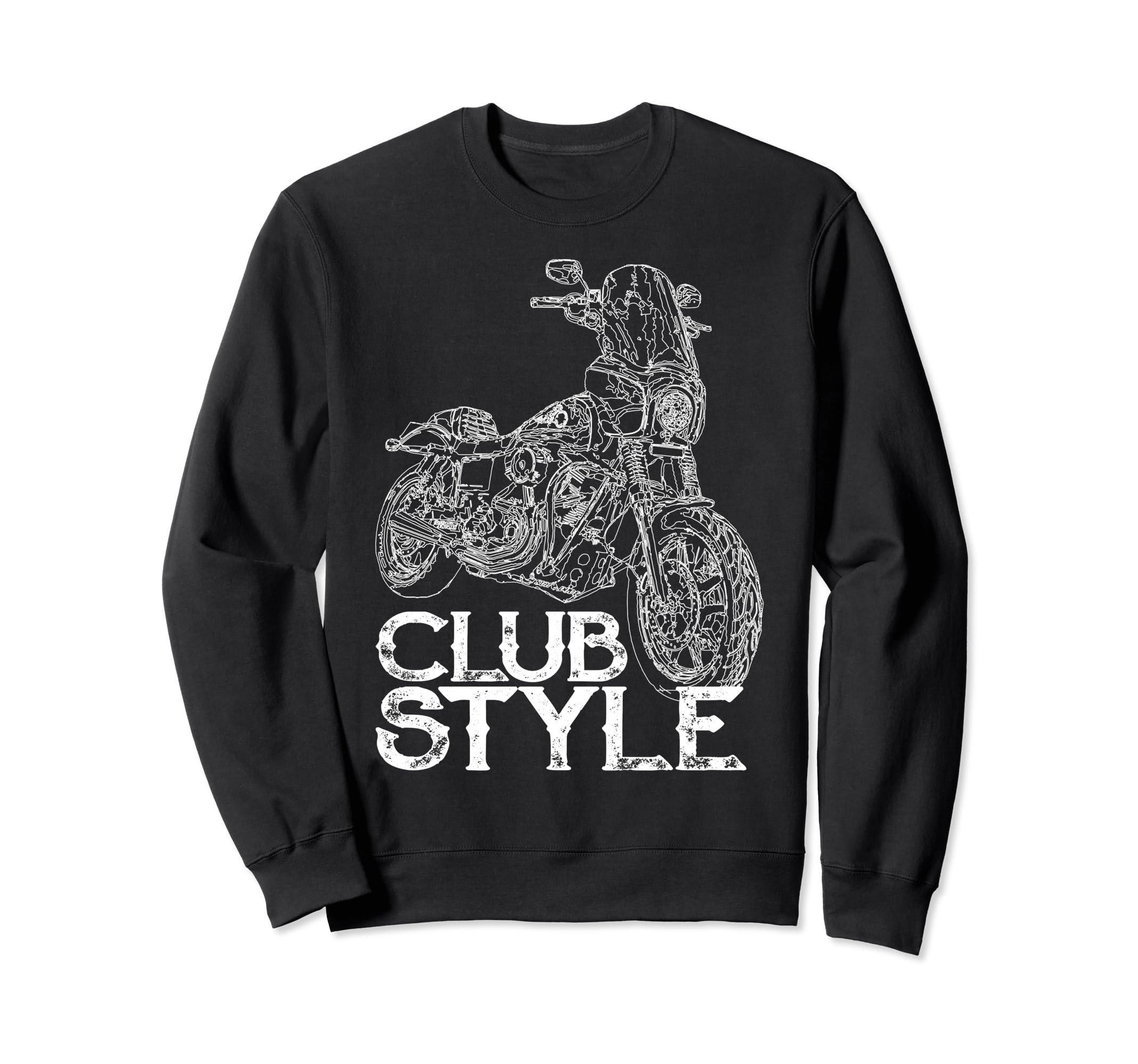 Motorcycle Lover Club Motorcycle Rider Sweatshirt - Graphic Print Unisex - T-Shirt, Sweatshirt, Hoodie