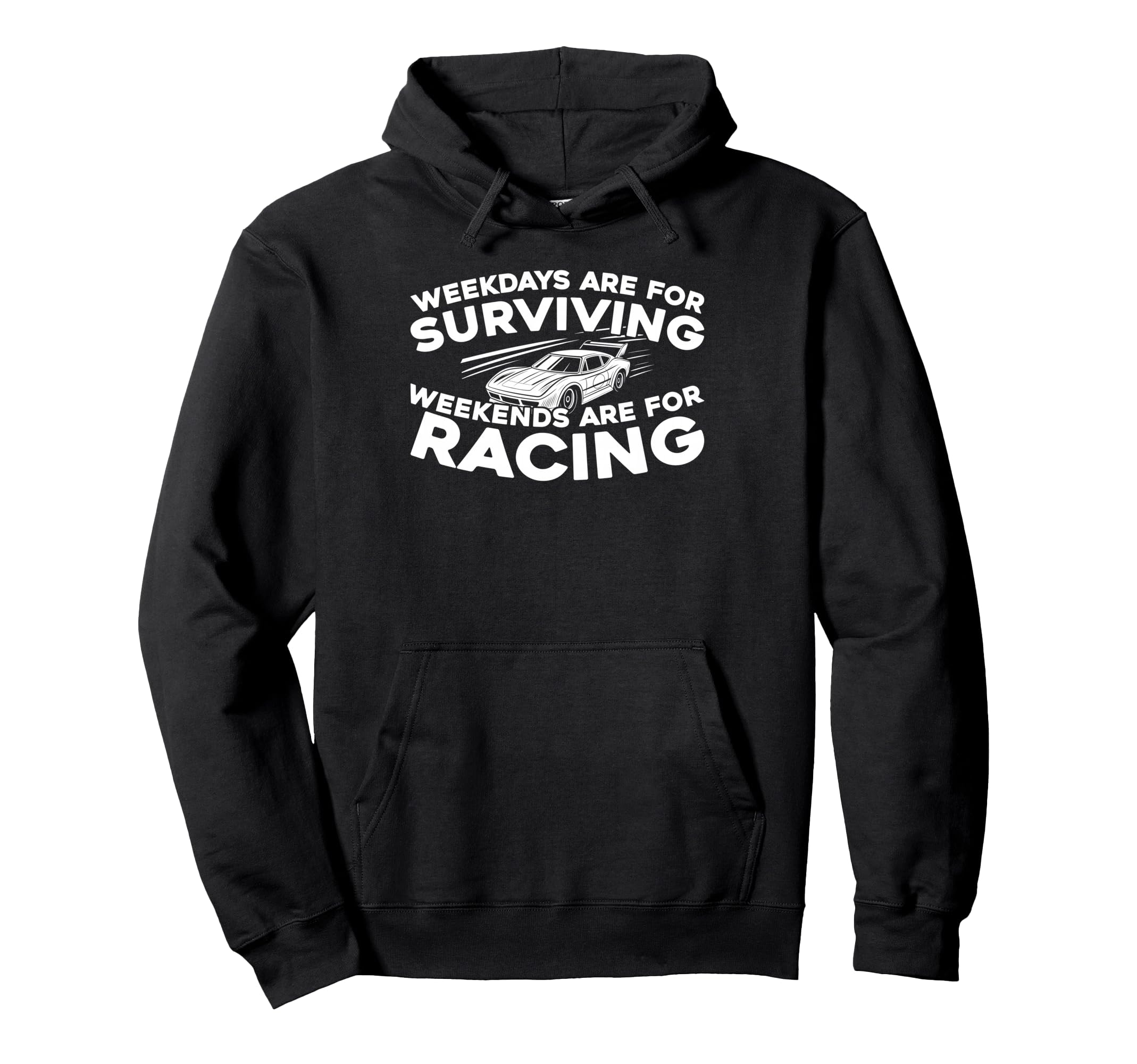 Slot Cars Track Hobby Miniature Slot Cars Hoodie - Graphic Print Unisex - T-Shirt, Sweatshirt, Hoodie