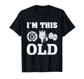 Im This Old Funny Car Parts Mechanic T-Shirt - Streetwear Style for Adults - T-Shirt, Sweatshirt, Hoodie