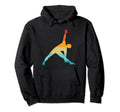 Yoga Pose Silhouette 70S 80S Hoodie - Fun Novelty Design for Adults - T-Shirt, Sweatshirt, Hoodie