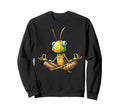 Meditation Grasshopper Yoga Pose Sweatshirt - Novelty Apparel Men Women - T-Shirt, Sweatshirt, Hoodie