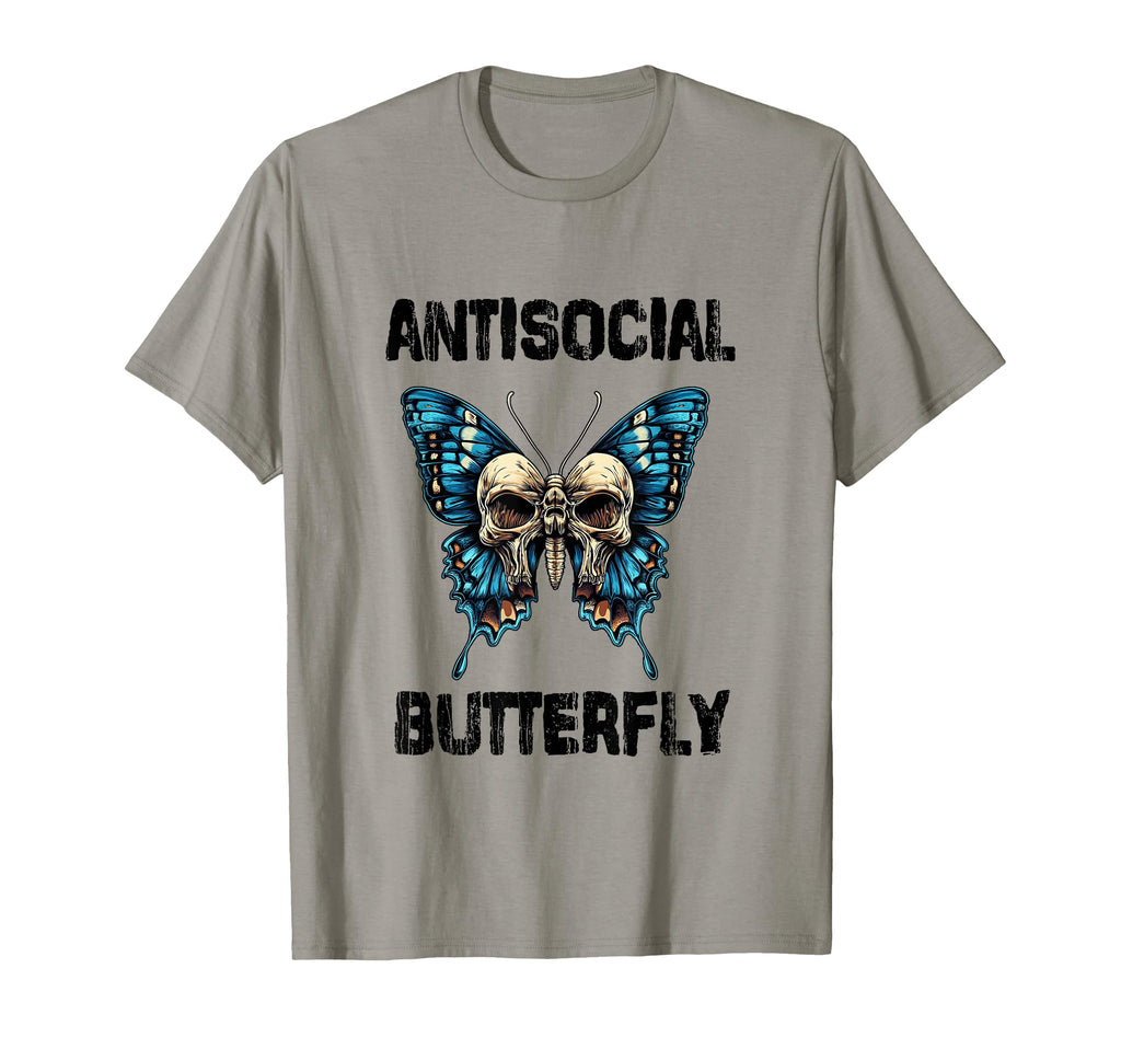 Antisocial Butterfly Gift Sweatshirt - Casual Everyday Wear Unisex - T-Shirt, Sweatshirt, Hoodie