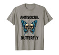 Antisocial Butterfly Gift Sweatshirt - Casual Everyday Wear Unisex - T-Shirt, Sweatshirt, Hoodie