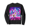 Synthwave Aesthetic Squirrel Lover Sweatshirt - Novelty Apparel Unisex - T-Shirt, Sweatshirt, Hoodie