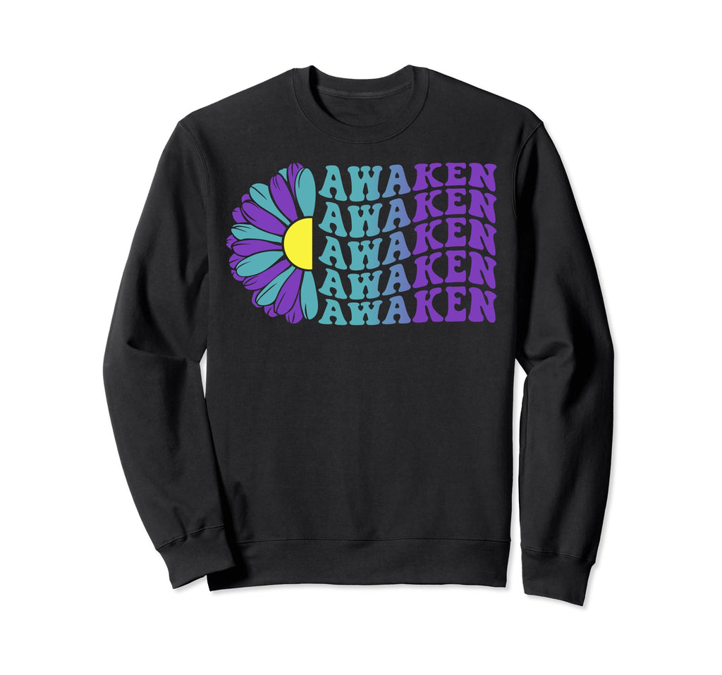 Awaken Mental Health Awareness Sweatshirt - Fun Novelty Design for Adults - T-Shirt, Sweatshirt, Hoodie