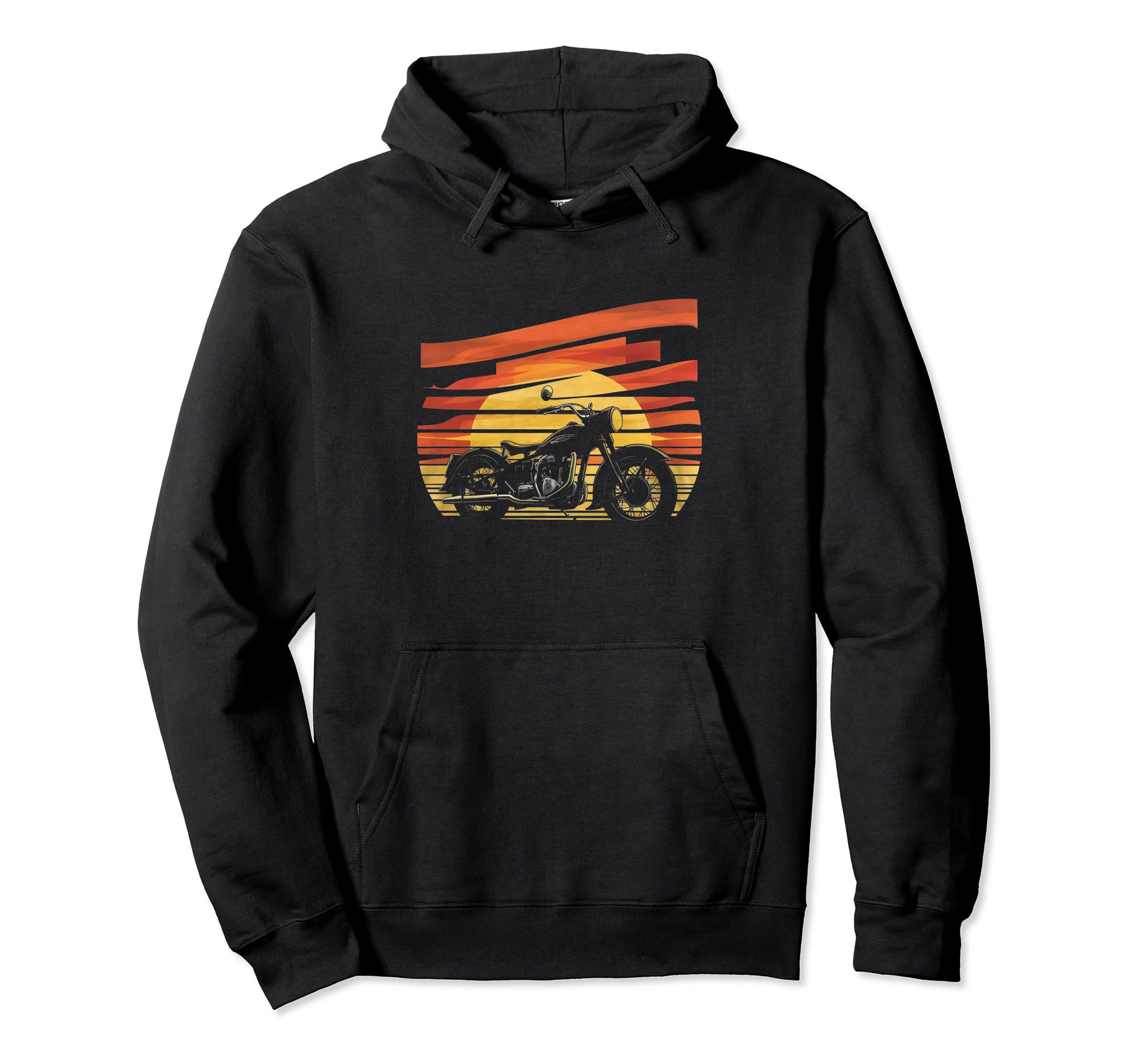Motorcycle Cafe Racer Fans Hoodie - Aesthetic Graphic Men Women - T-Shirt, Sweatshirt, Hoodie