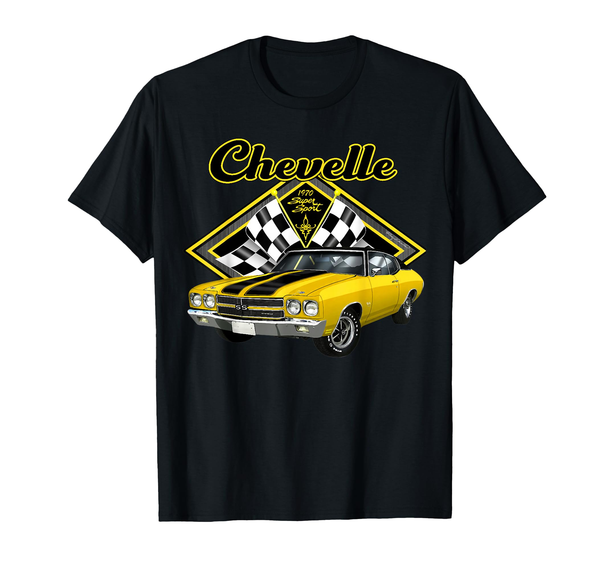 1970 Chevelle 70 American Muscle Car Hot T-Shirt - Unique Graphic Unisex - T-Shirt, Sweatshirt, Hoodie