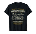 Brandons Garage Motorcycle T-Shirt - Unique Graphic Unisex - T-Shirt, Sweatshirt, Hoodie