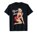 American Sassy Beauty Pinup Pin Up T-Shirt - Streetwear Style Men Women - T-Shirt, Sweatshirt, Hoodie