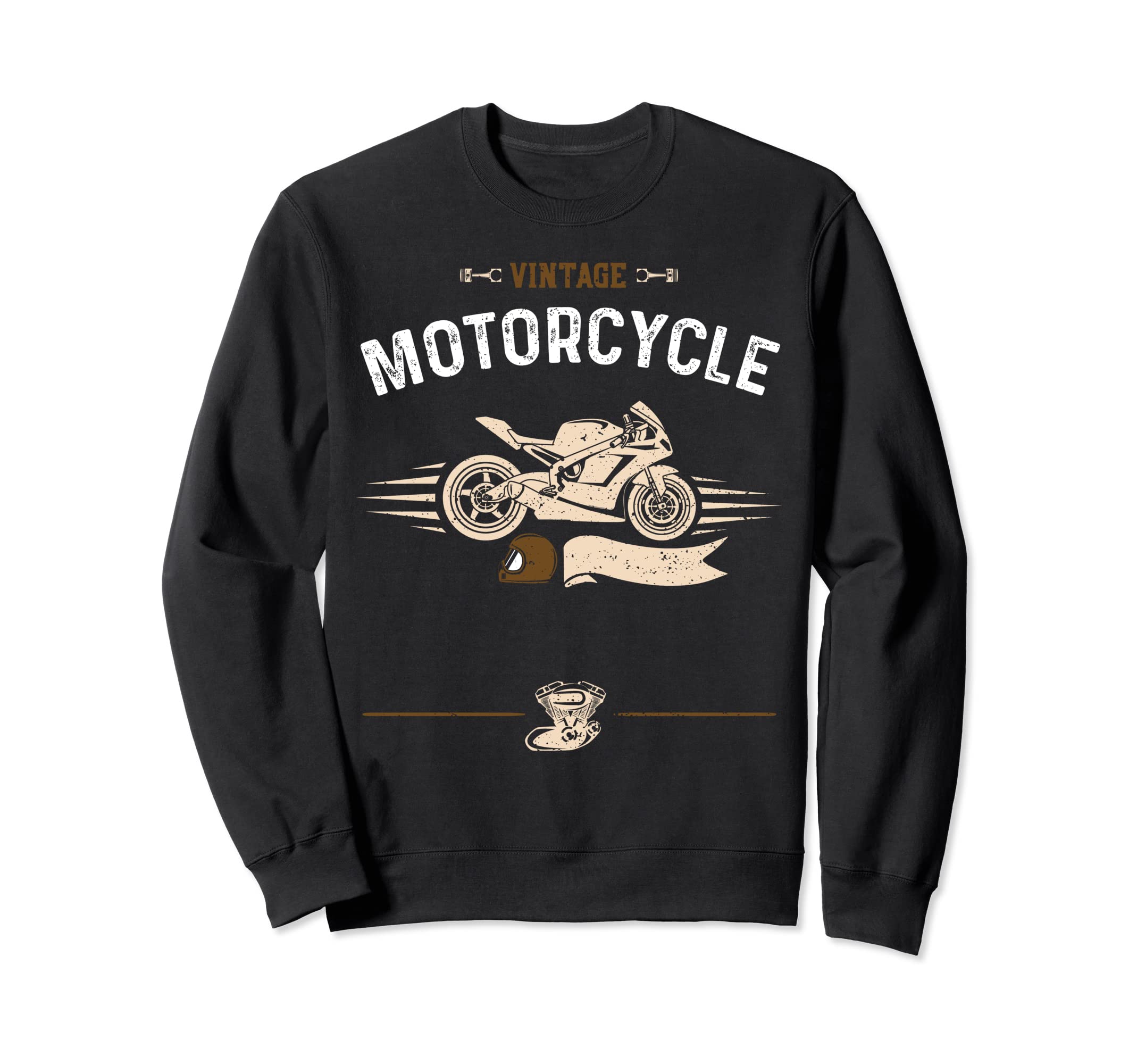 Biker Motorcycle Motorcycle Sweatshirt - Streetwear Style for Adults - T-Shirt, Sweatshirt, Hoodie