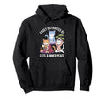 Easily Distracted Cats And Inner Peace Cat Hoodie - Trendy Graphic Unisex - T-Shirt, Sweatshirt, Hoodie