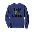 Self Love Strawberries Yoga Self Sweatshirt - Unique Graphic for Adults - T-Shirt, Sweatshirt, Hoodie