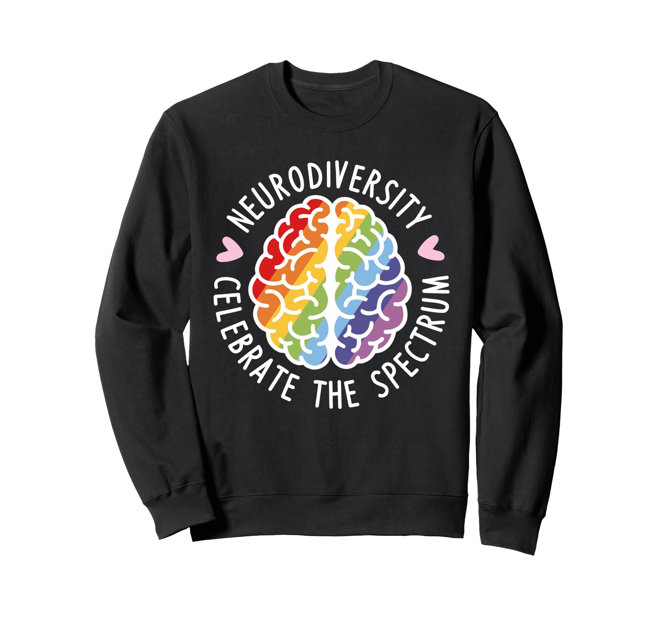 Neurodiversity Brain Autism Awareness Sweatshirt - Custom Art Print Unisex - T-Shirt, Sweatshirt, Hoodie