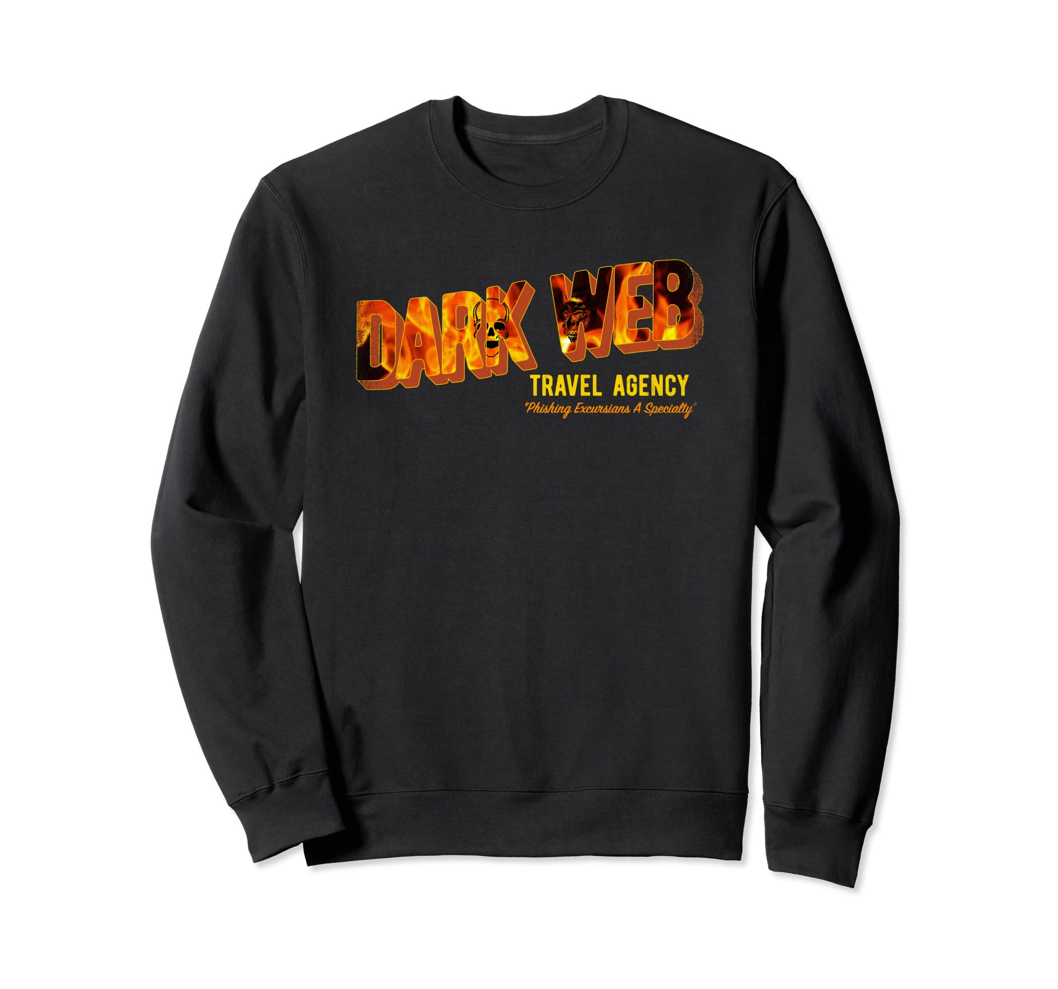 Postcard Dark Parody Software Sweatshirt - Fun Novelty Design Men Women - T-Shirt, Sweatshirt, Hoodie