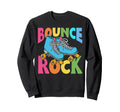 Roller Skating Skate 1970S Bounce Sweatshirt - Graphic Print for Adults - T-Shirt, Sweatshirt, Hoodie