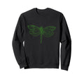 Dragonfly Hand Drawn Nature Art Sweatshirt - Streetwear Style for Adults - T-Shirt, Sweatshirt, Hoodie