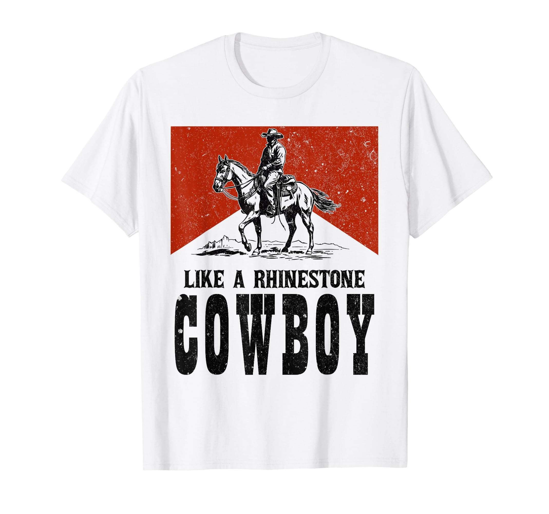 Western Country Like Rhinestone Cowboy T-Shirt - Trendy Graphic for Adults - T-Shirt, Sweatshirt, Hoodie