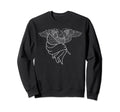 American Traditional Bald Eagle Sweatshirt - Custom Art Print for Adults - T-Shirt, Sweatshirt, Hoodie