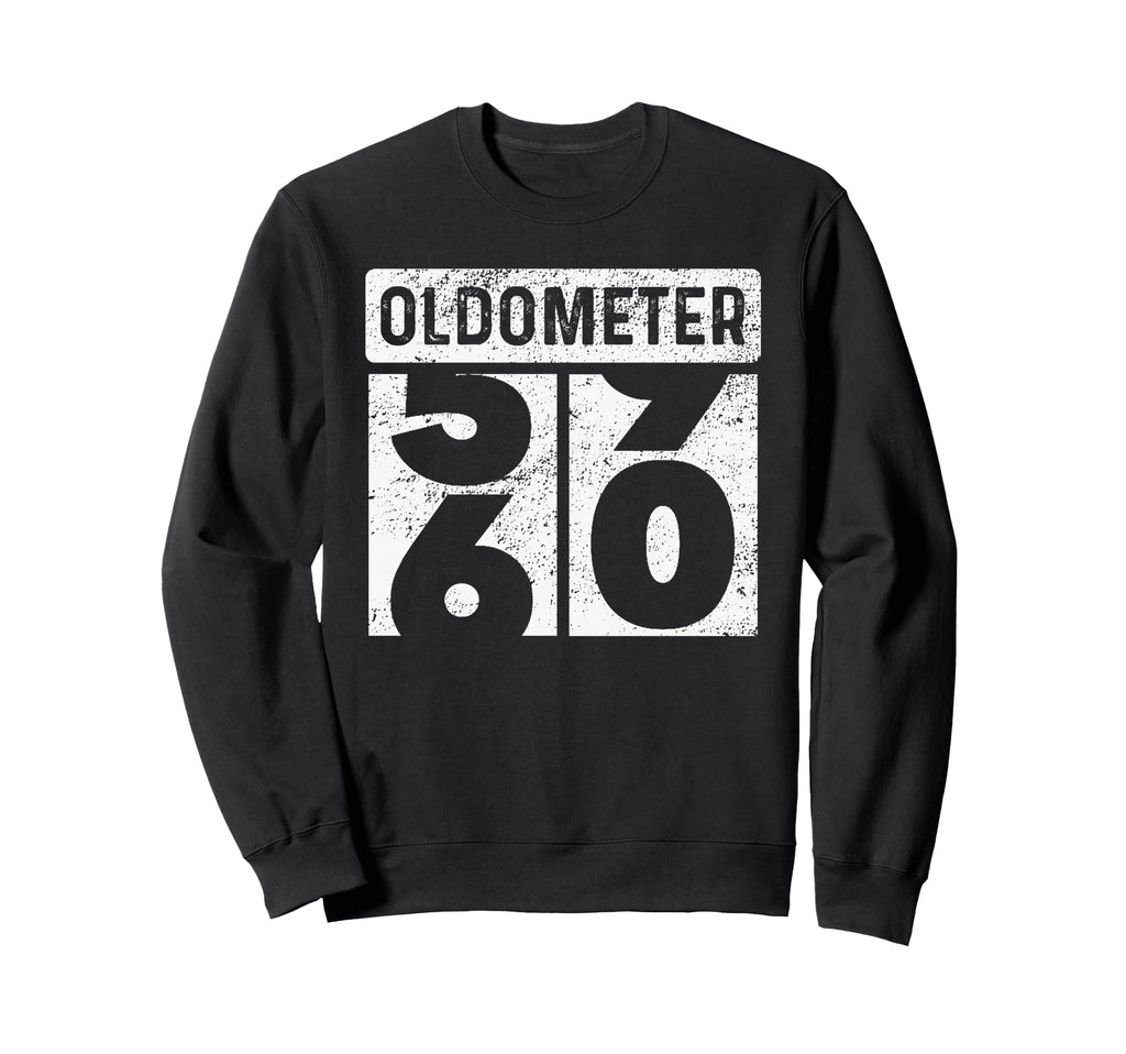 Oldometer Odometer Funny 60Th Sweatshirt - Minimalist Print Unisex - T-Shirt, Sweatshirt, Hoodie