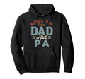 Blessed To Be Called Dad And Pa Fathers Hoodie - Aesthetic Graphic Unisex - T-Shirt, Sweatshirt, Hoodie