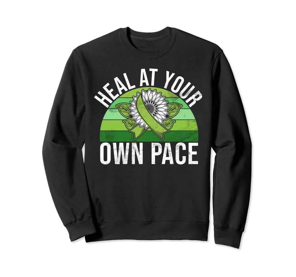 Heal Your Own Pace Mental Health Sweatshirt - Minimalist Print Unisex - T-Shirt, Sweatshirt, Hoodie