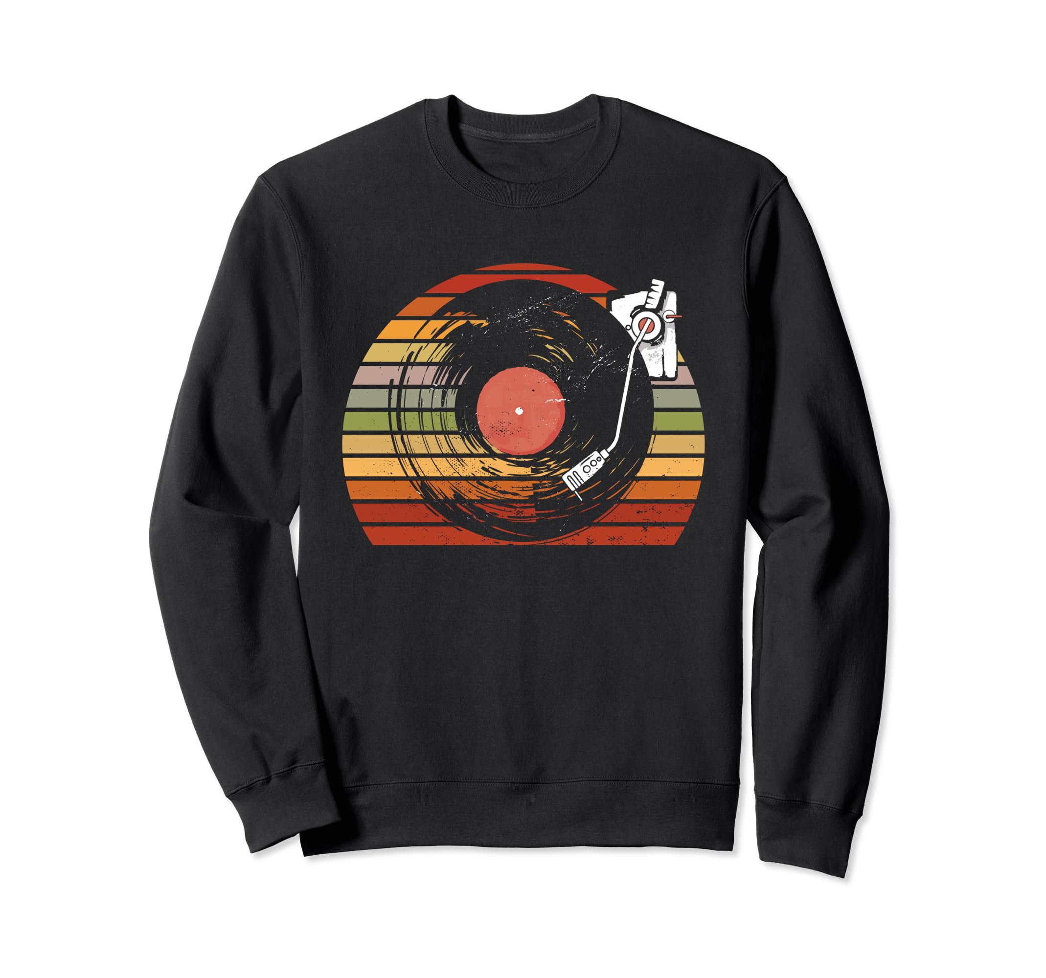 Vinyl Gramophone Vinyl Record Sweatshirt - Custom Art Print for Adults - T-Shirt, Sweatshirt, Hoodie