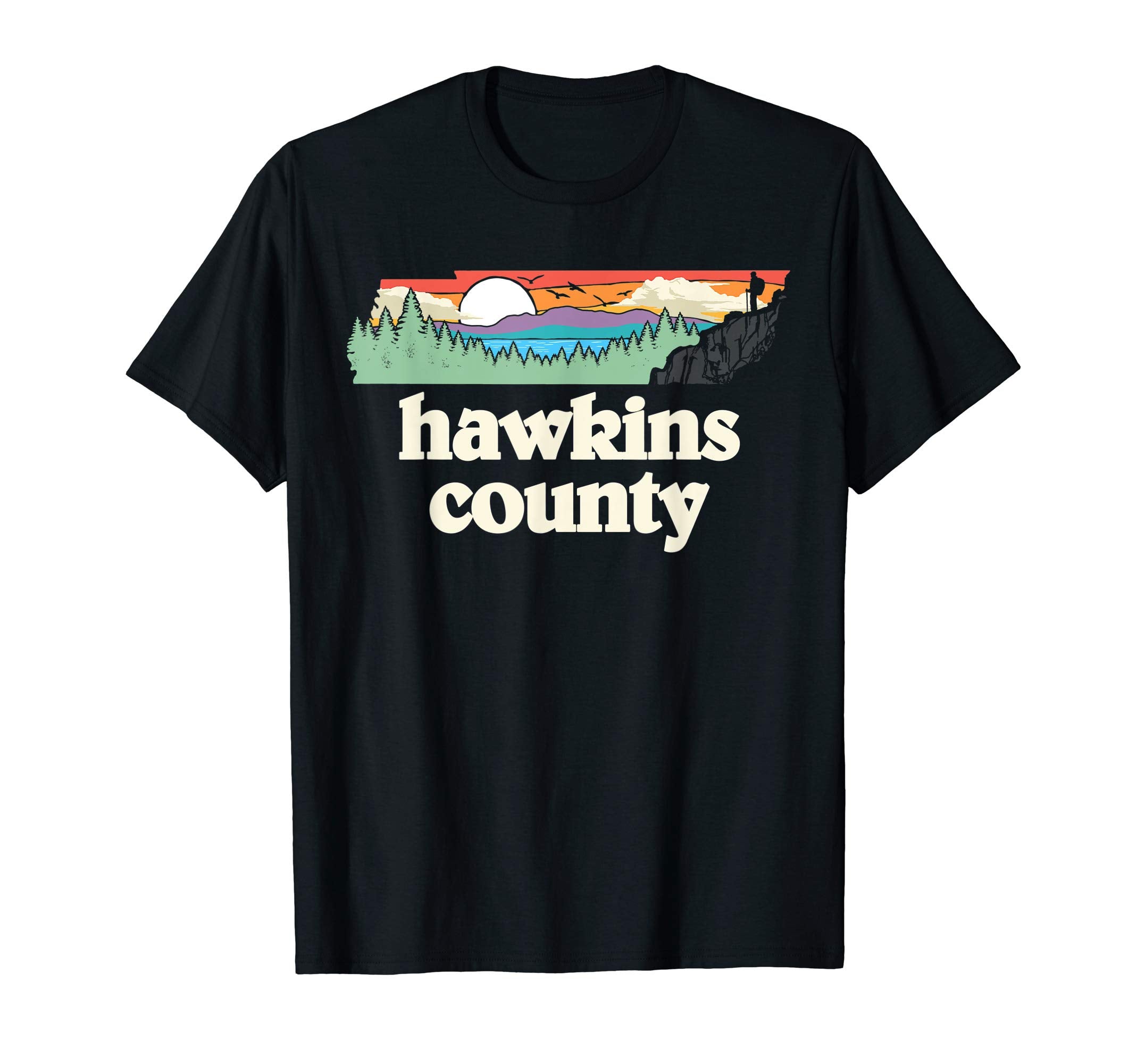 Hawkins County Tennessee Outdoors Nature T-Shirt - Graphic Print for Adults - T-Shirt, Sweatshirt, Hoodie