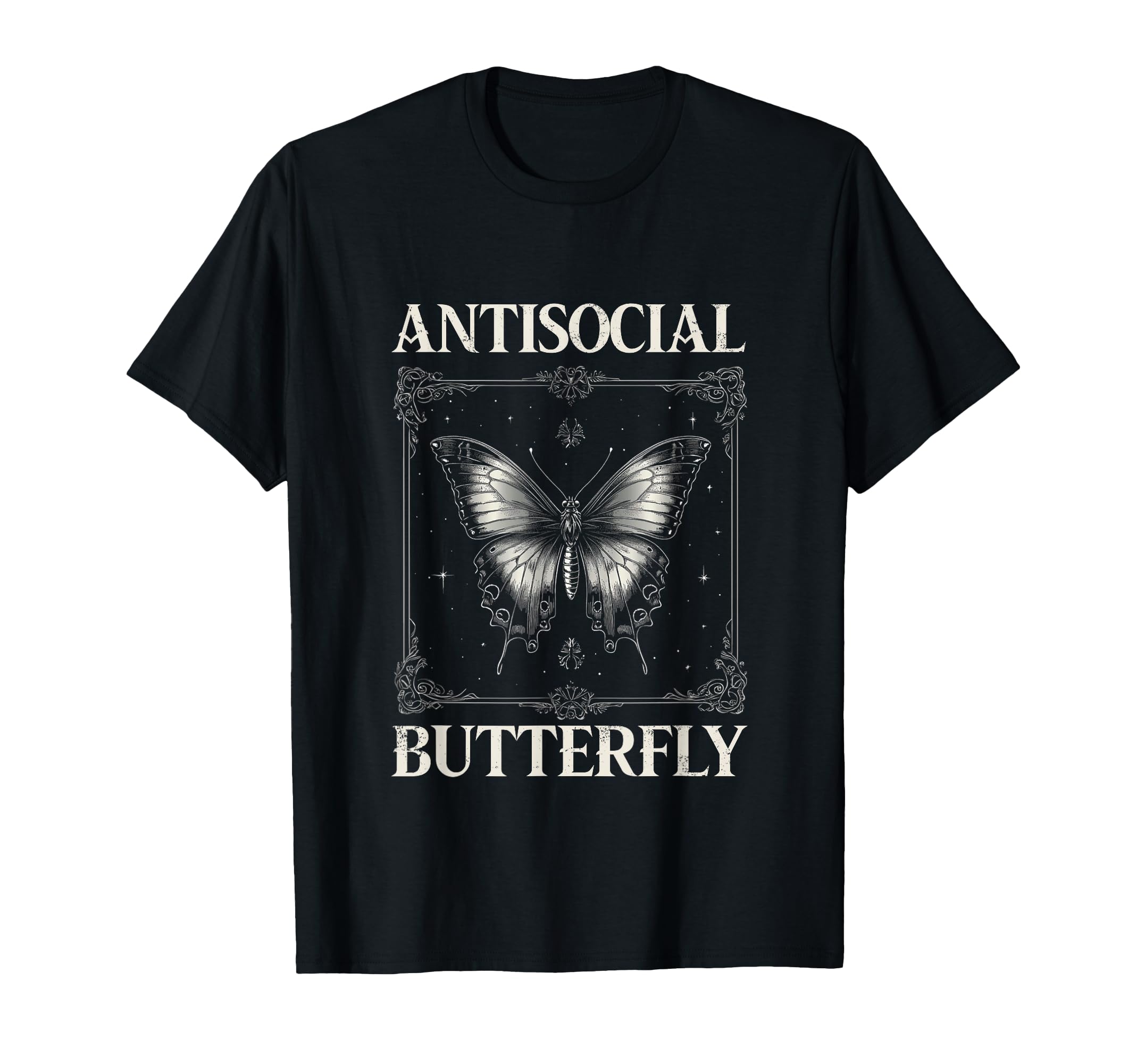 Antisocial Butterfly Gift T-Shirt - Fun Novelty Design Men Women - T-Shirt, Sweatshirt, Hoodie