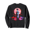 Vaporwave Geisha 80S Synthwave 7 Sweatshirt - Streetwear Style for Adults - T-Shirt, Sweatshirt, Hoodie