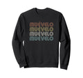 Mu Velo Vibes Typography Dancing Sweatshirt - Minimalist Print for Adults - T-Shirt, Sweatshirt, Hoodie