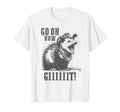 Cowboy Opossum Go Now Git Western Opossum T-Shirt - Novelty Apparel Unisex - T-Shirt, Sweatshirt, Hoodie