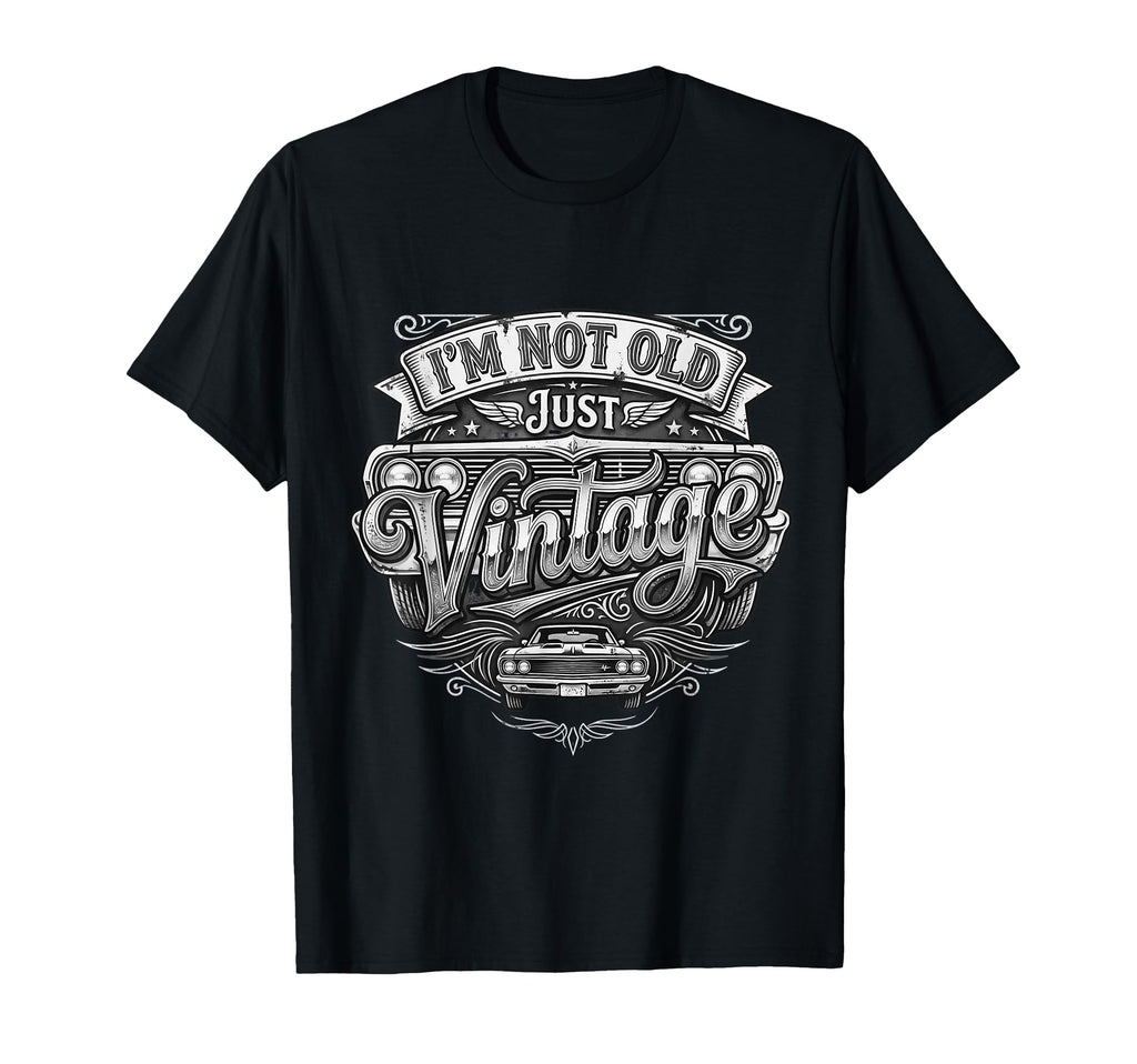 Not Old Just Funny Car Hoodie - Unique Graphic Unisex - T-Shirt, Sweatshirt, Hoodie