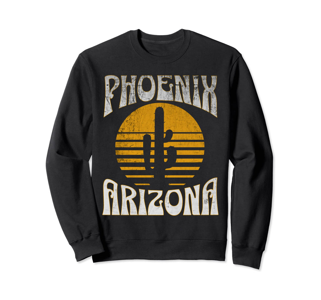 Phoenix Arizona Desert Cactus Sunset Sweatshirt - Streetwear Style Unisex - T-Shirt, Sweatshirt, Hoodie