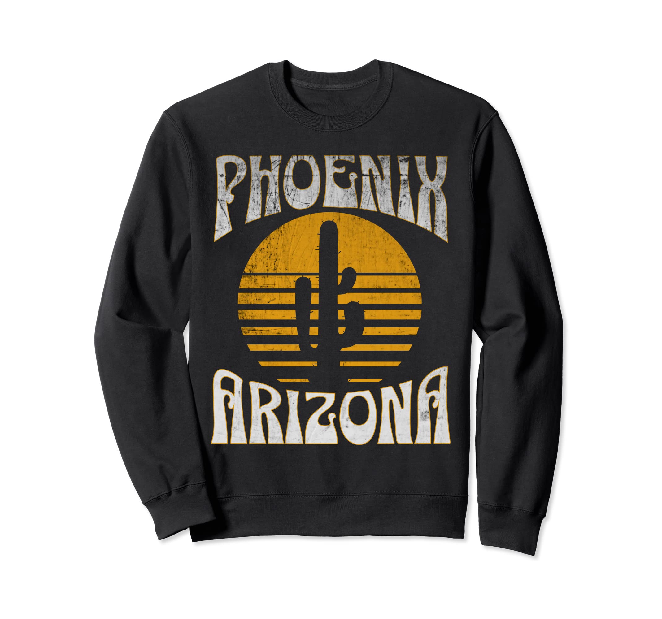 Phoenix Arizona Desert Cactus Sunset Sweatshirt - Streetwear Style Unisex - T-Shirt, Sweatshirt, Hoodie